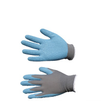 NMSAFETY Latex beschichtete blauen Handschuh en388: 2016